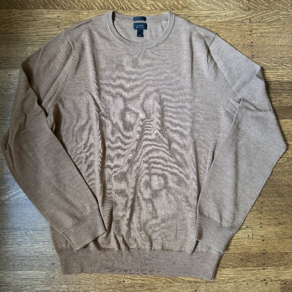 Men's J. Crew Merino Wool Sweater - Size LARGE - Picture 1 of 5